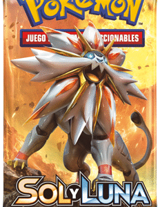 Booster pack SOL y LUNA ESPAÑOL para apertura en VIVO
